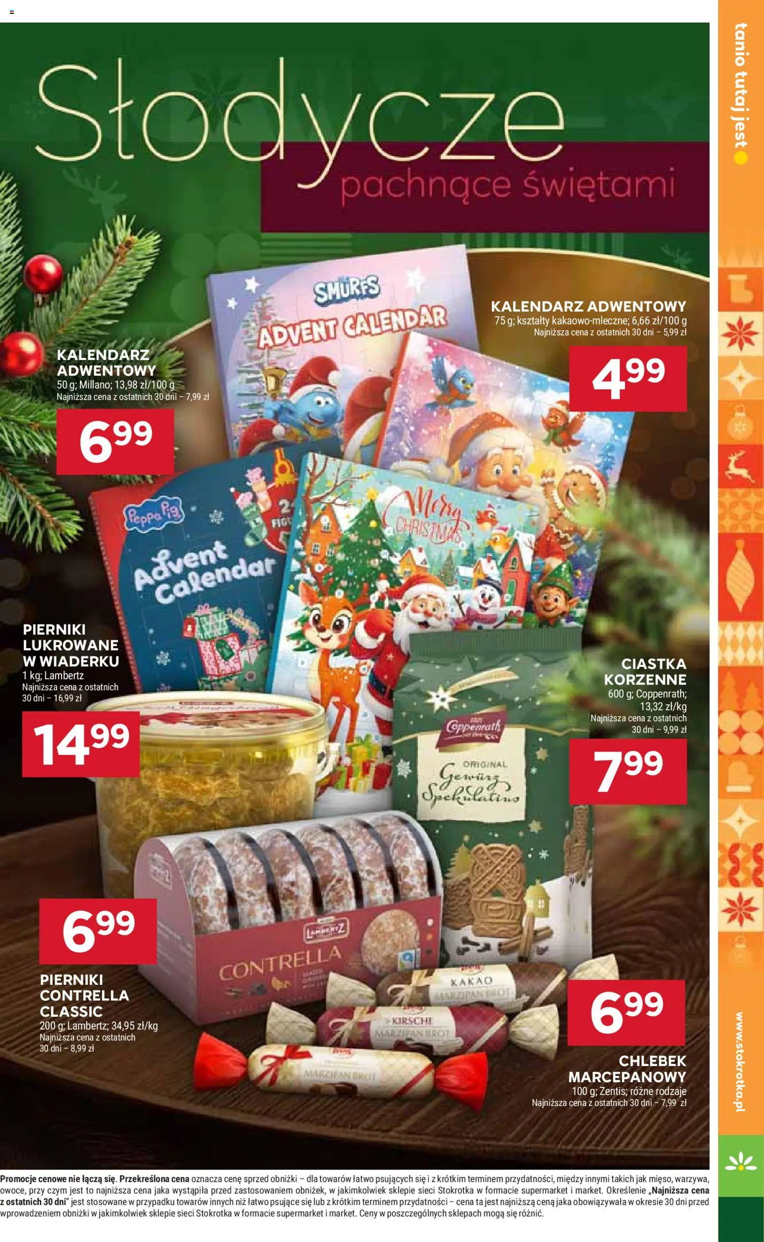 Stokrotka Gazetka od 13.11.2025 | Strona: 17 | Produkty: Słodycze, Kalendarz adwentowy, Kalendarz, Ciastka