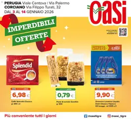 Anteprima del volantino Oasi Perugia catalogo valido a partire dal 03.01.2026