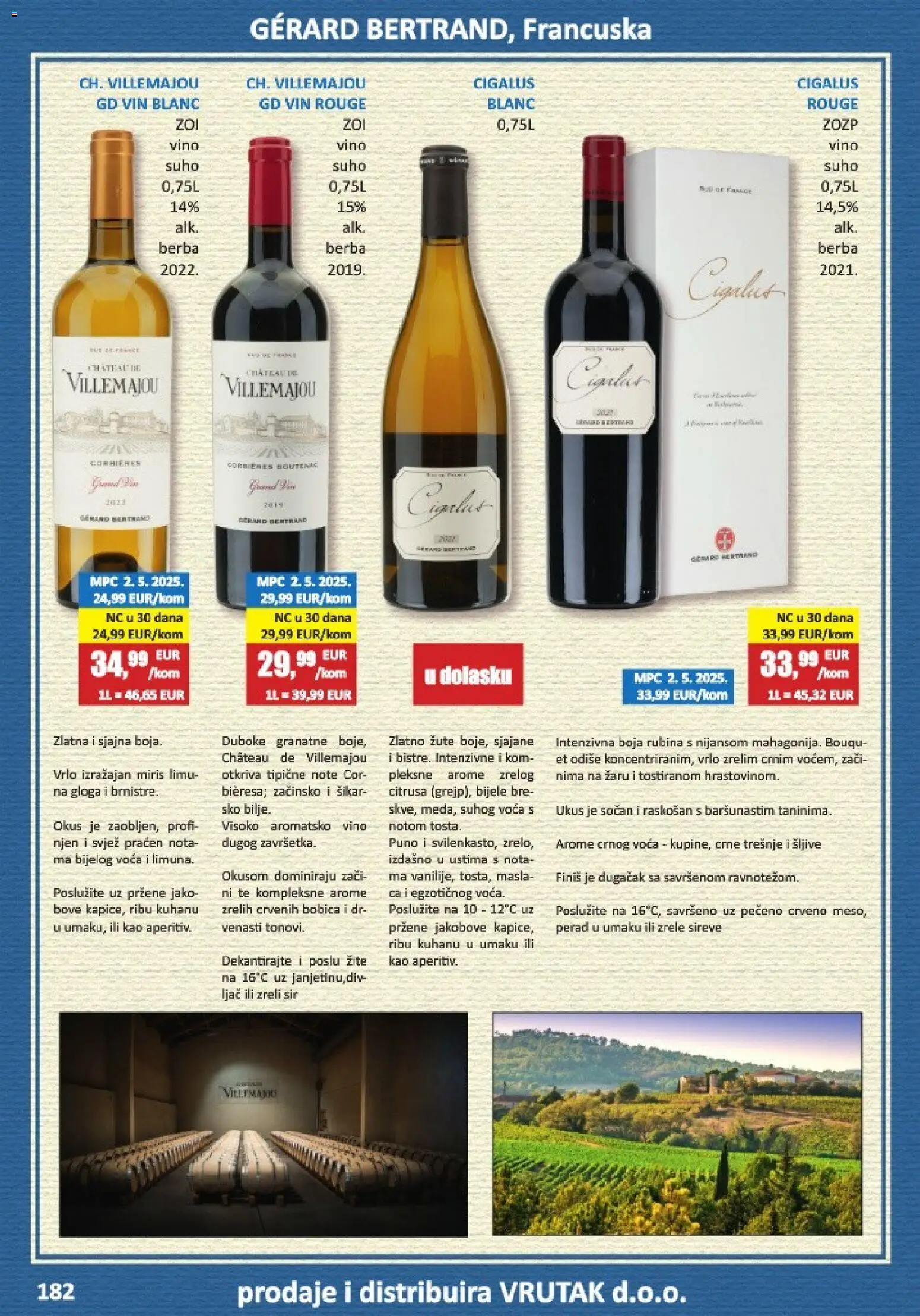 Vrutak katalog | vrijedi od 01.11.2025 | Stranica: 182 | Proizvodi: Miris, Sir, Vino, Šljive