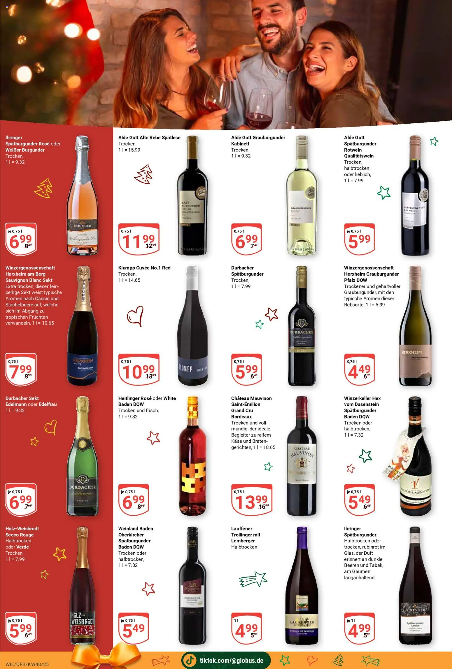 Globus prospekt Waghäusel-Wiesental	 – gültig ab 24.11.2025 | Seite: 16 | Produkte: Käse, Rotwein, Duft, Rouge
