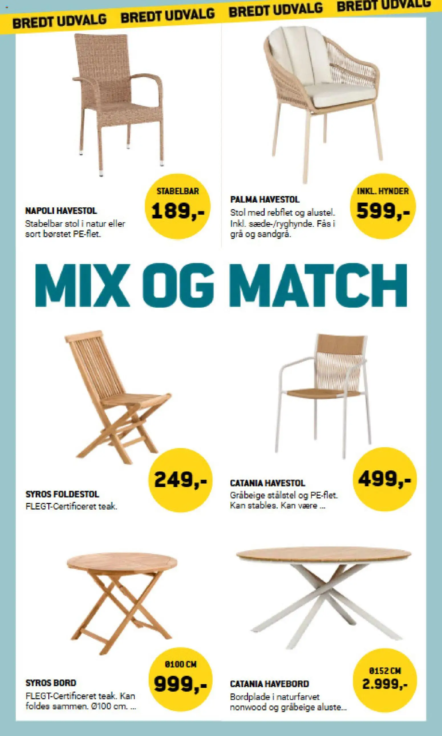 XL-BYG tilbudsavis – gyldig fra 24.04.2026 | Side: 6 | Produkter: Bord, Stol