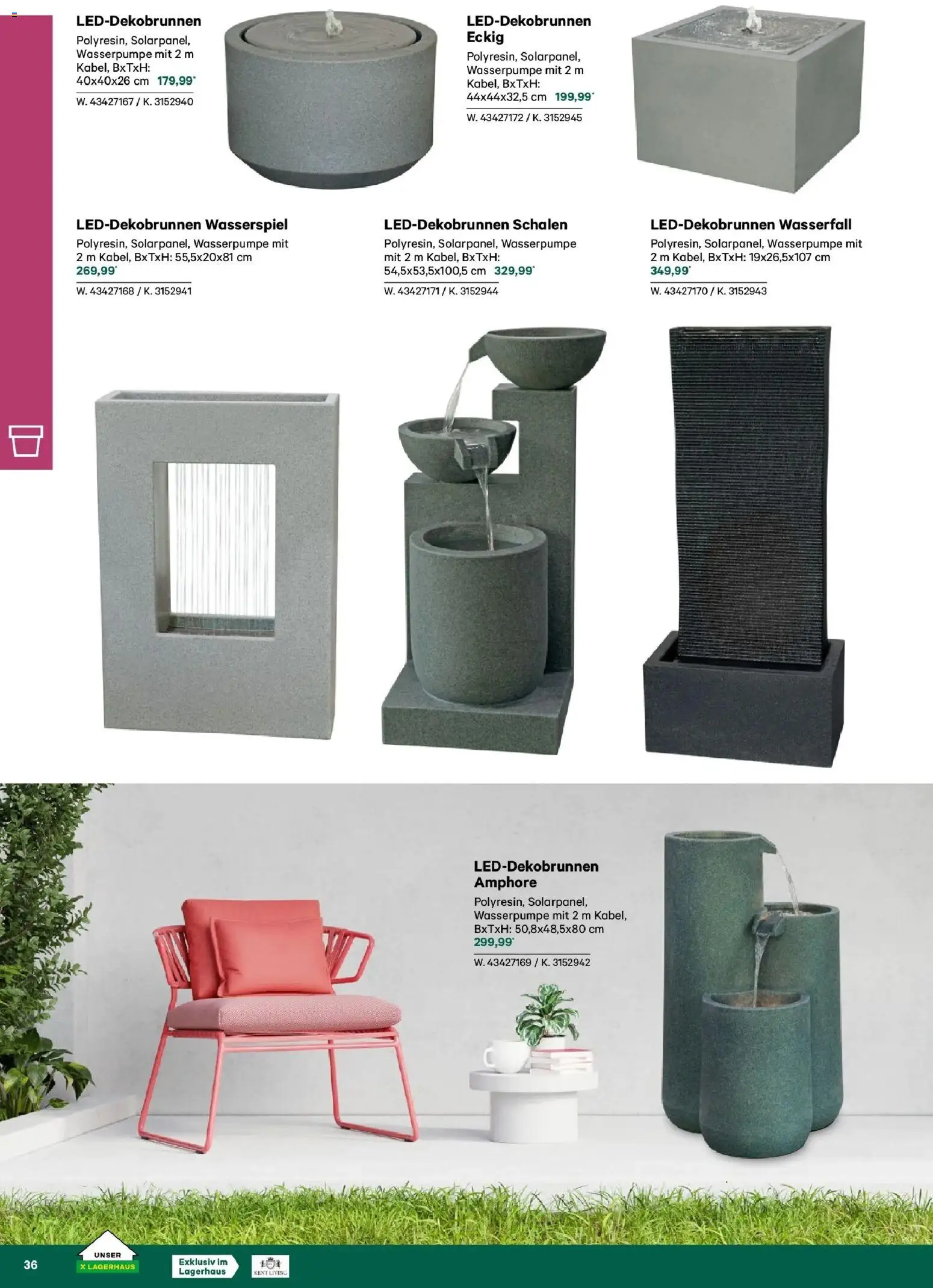 Lagerhaus Garten & Freizeit Katalog 2026 gültig ab 01.03.2026 | Seite: 36