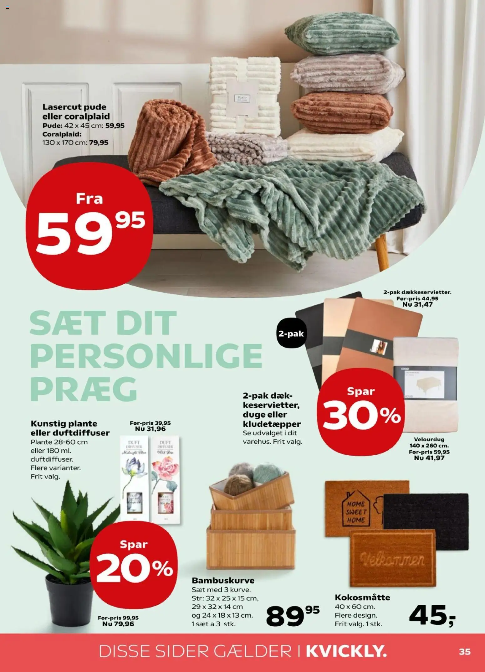 Kvickly tilbudsavis – gyldig fra 24.10.2025 | Side: 37 | Produkter: Duft, Pude