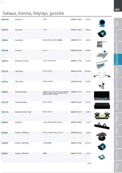 Makita-mainoslehti voimassa 24.03.2026 alkaen | Sivu: 383 | Tuotteet: Monitoimikone, Käsineet