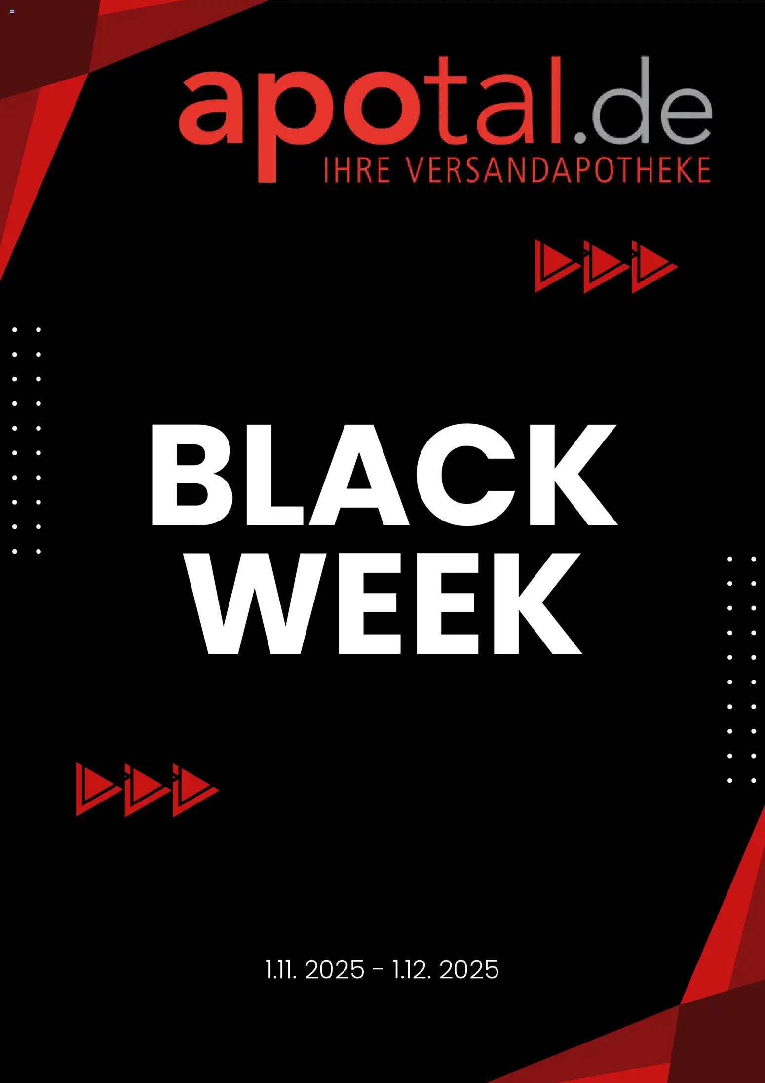 Apotal - Black Friday – gültig ab 01.11.2025 | Seite: 1