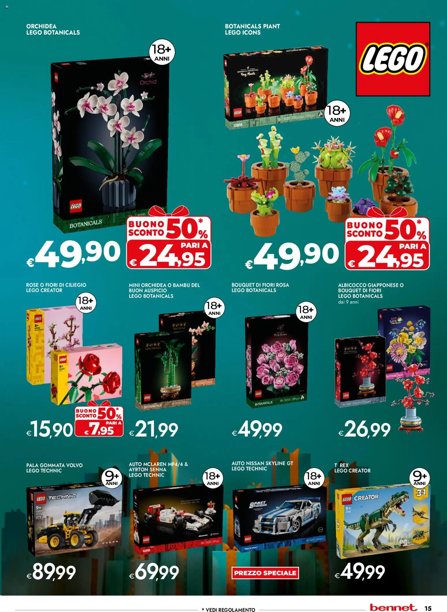 Volantino bennet del 06.11.2025 | Pagina: 15 | Prodotti: Orchidea