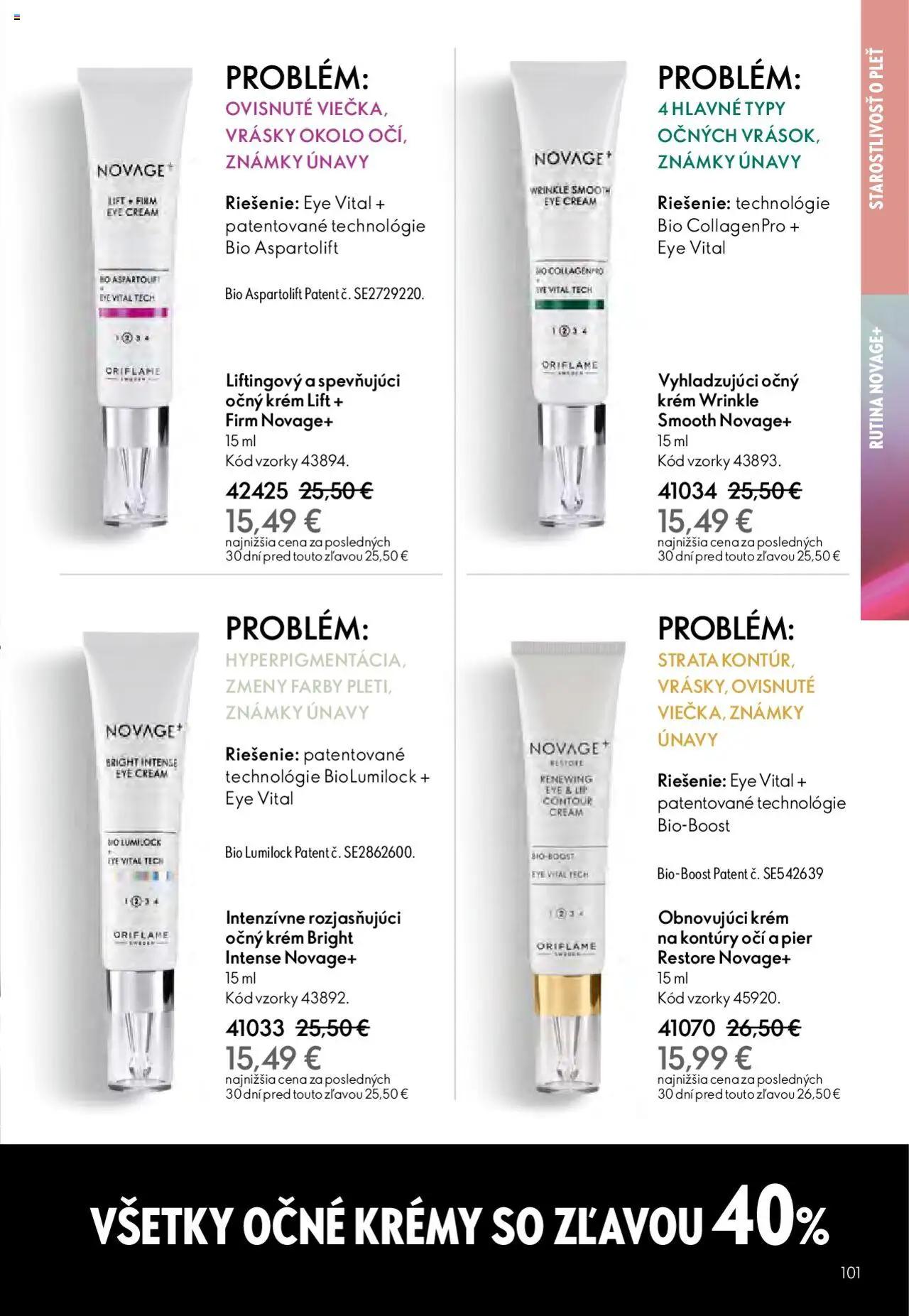 Nové Oriflame akcie – leták je platný od 12.11.2025 | Strana: 101 | Produkty: Krém