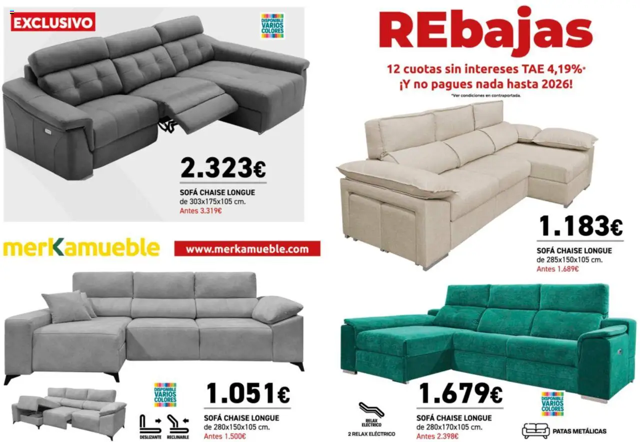 Merkamueble folleto │ válido desde el 07.07.2025 | Página: 15 | Productos: Sofá
