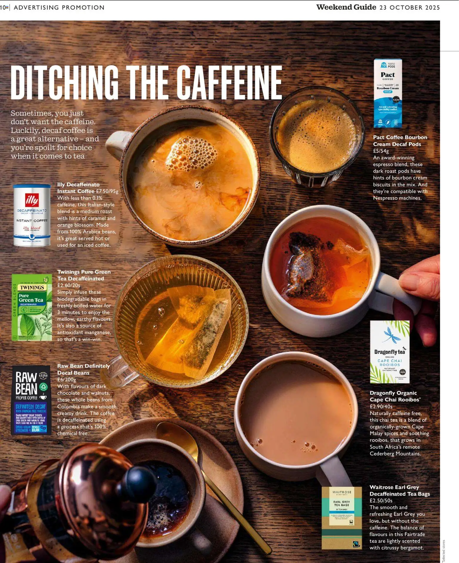 {H1} | Page: 58 | Products: Chocolate, Tea, Bourbon, Orange