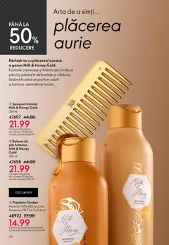Ofertele Oriflame valabile de la 15.04.2026 | Pagină: 30 | Produse: Pieptene, Parfum, Șampon, Balsam de păr
