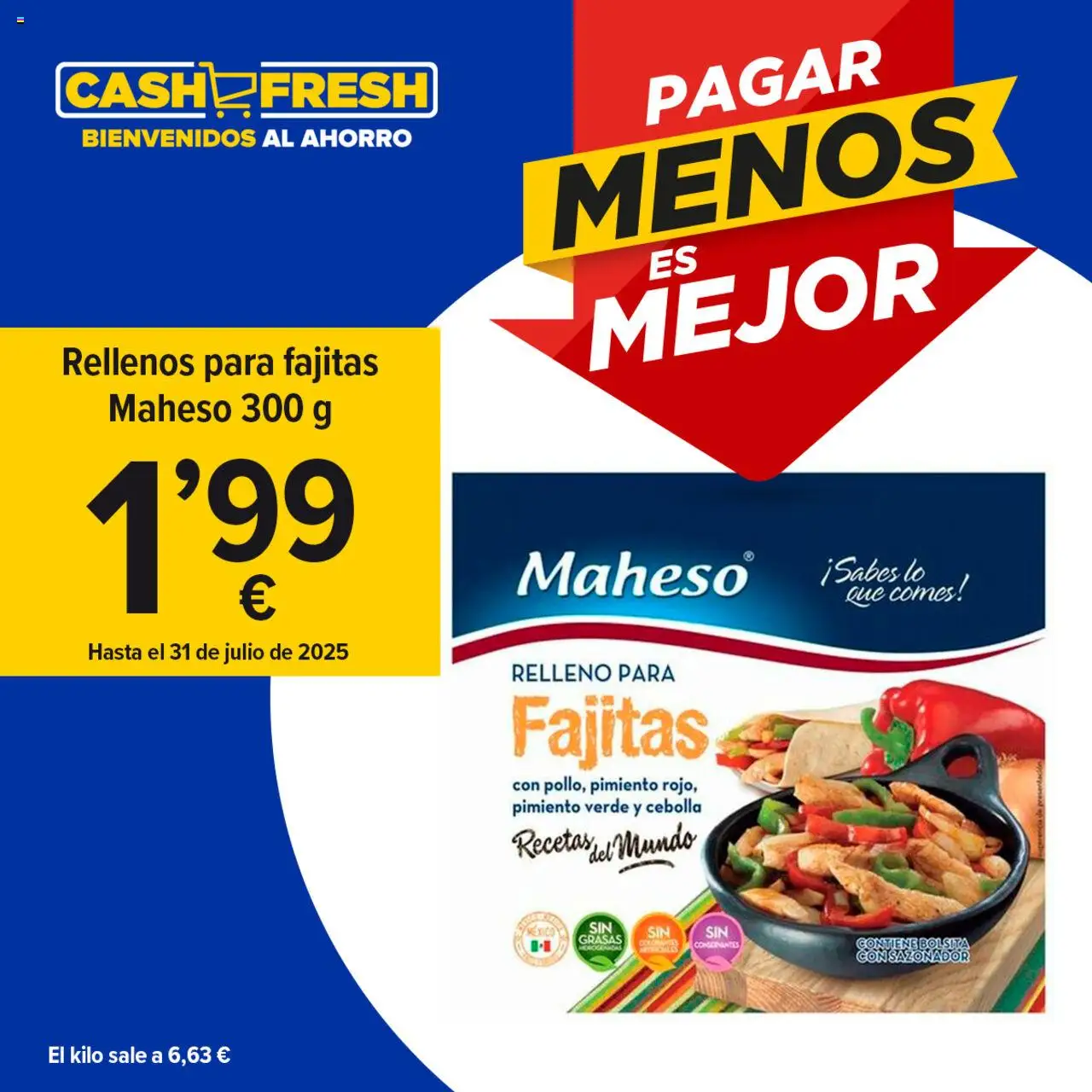 Cash Fresh folleto │ válido desde el 25.07.2025 | Página: 1 | Productos: Κάδος απορρυμάτων, Παγωμένο τσάι