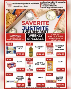 Saverite specials catalogue – valid from 09.03.2026 | Page: 2