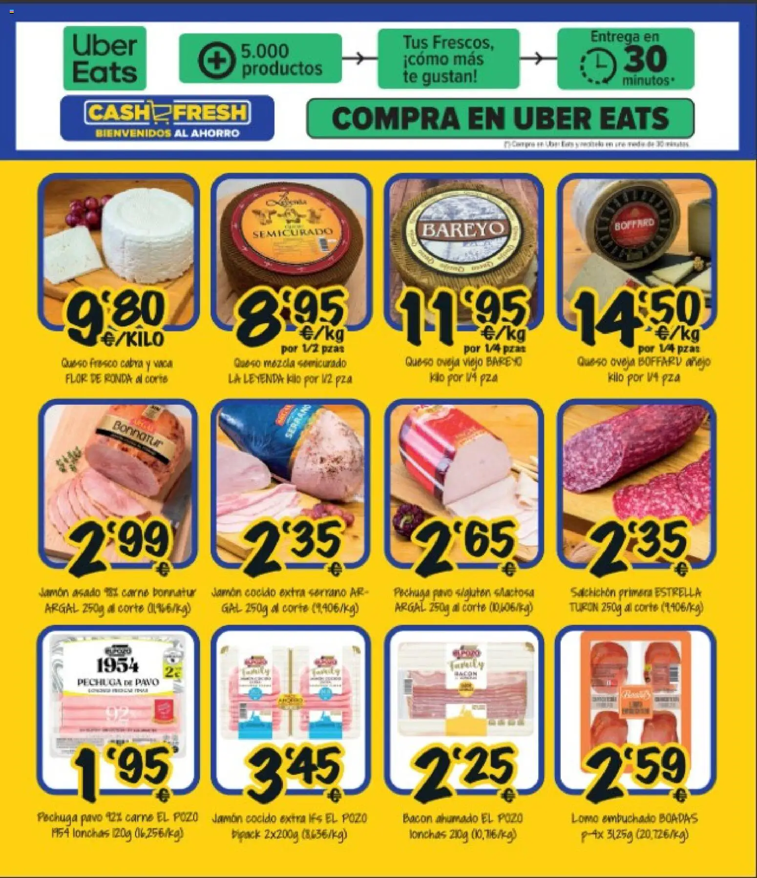 Cash Fresh folleto │ válido desde el 20.03.2026 | Página: 7 | Productos: Jamón, Jamón cocido, Queso fresco, Té