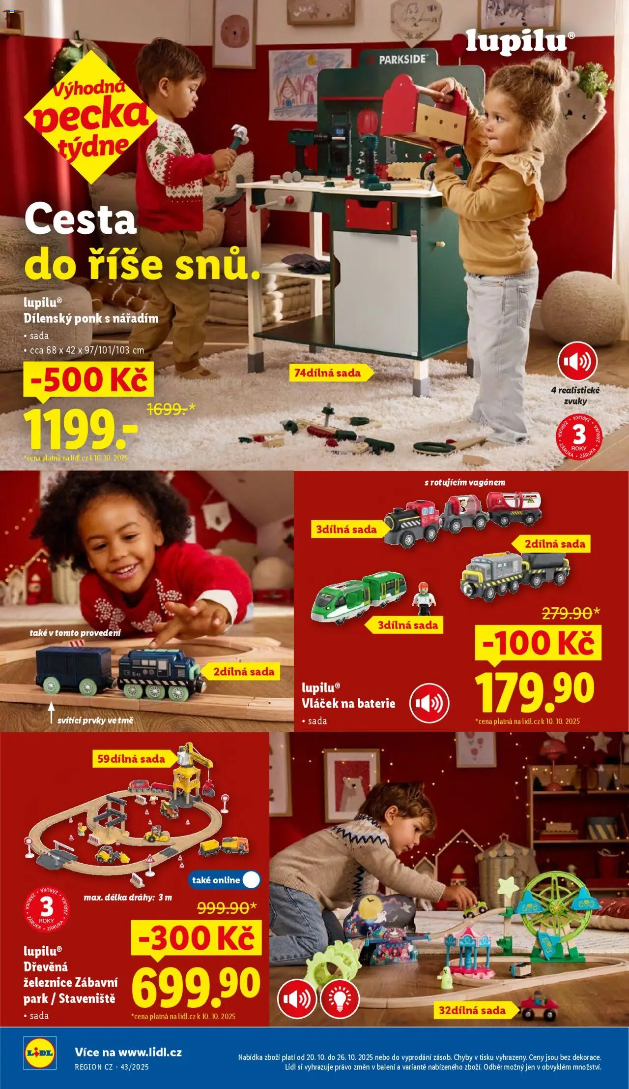 Lidl leták - Spotřební zboží od 20.10.2025 | Strana: 4 | Produkty: Parkside, Baterie