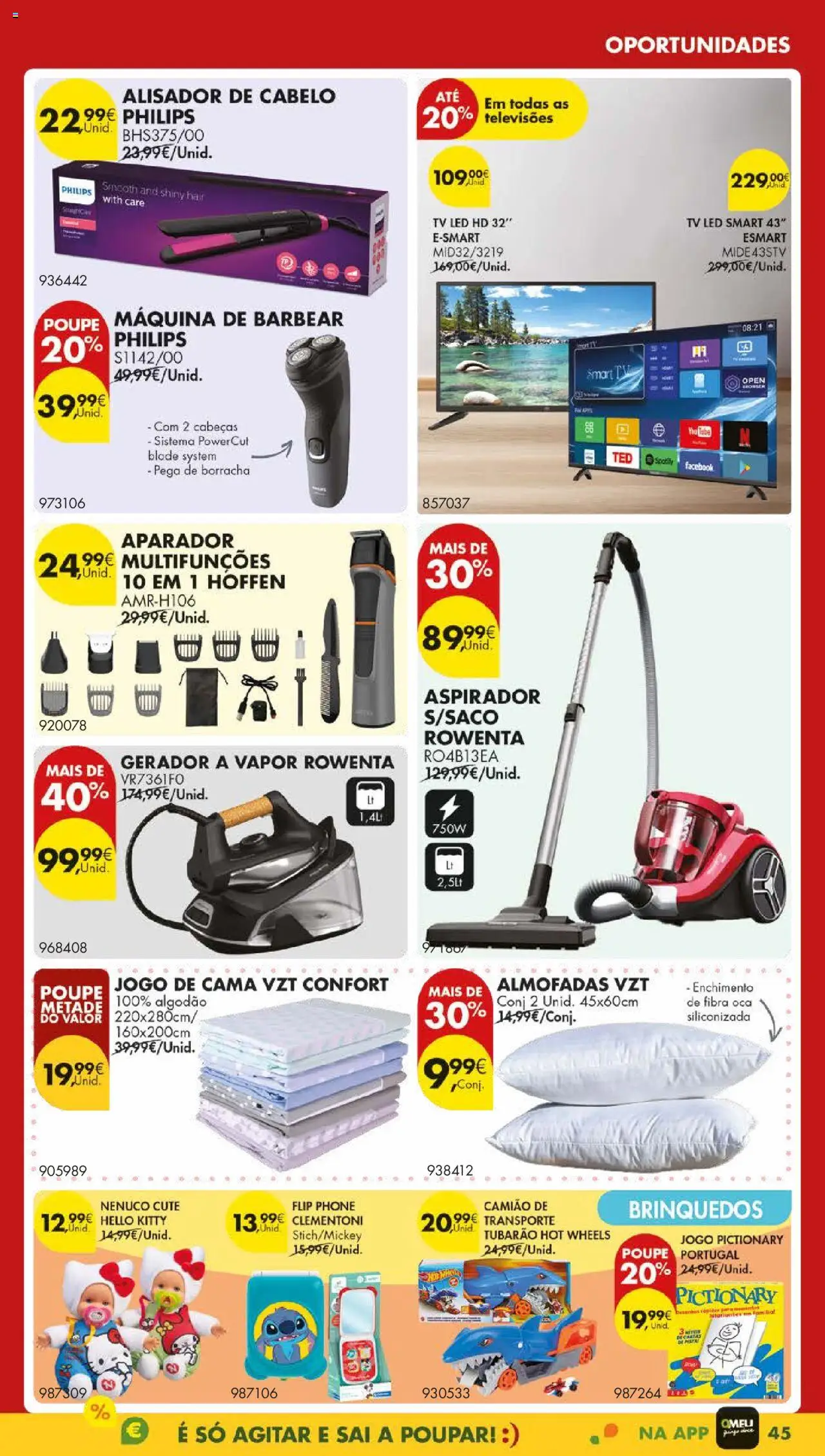 Pingo Doce folheto │ válido de 19.08.2025 | Página: 53 | Produtos: Alisador de cabelo, Alisador, Jogo de cama, Cama