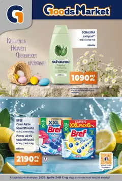 Goods Market akciós újság - amely érvényes a következő dátumtól: 02.04.2026