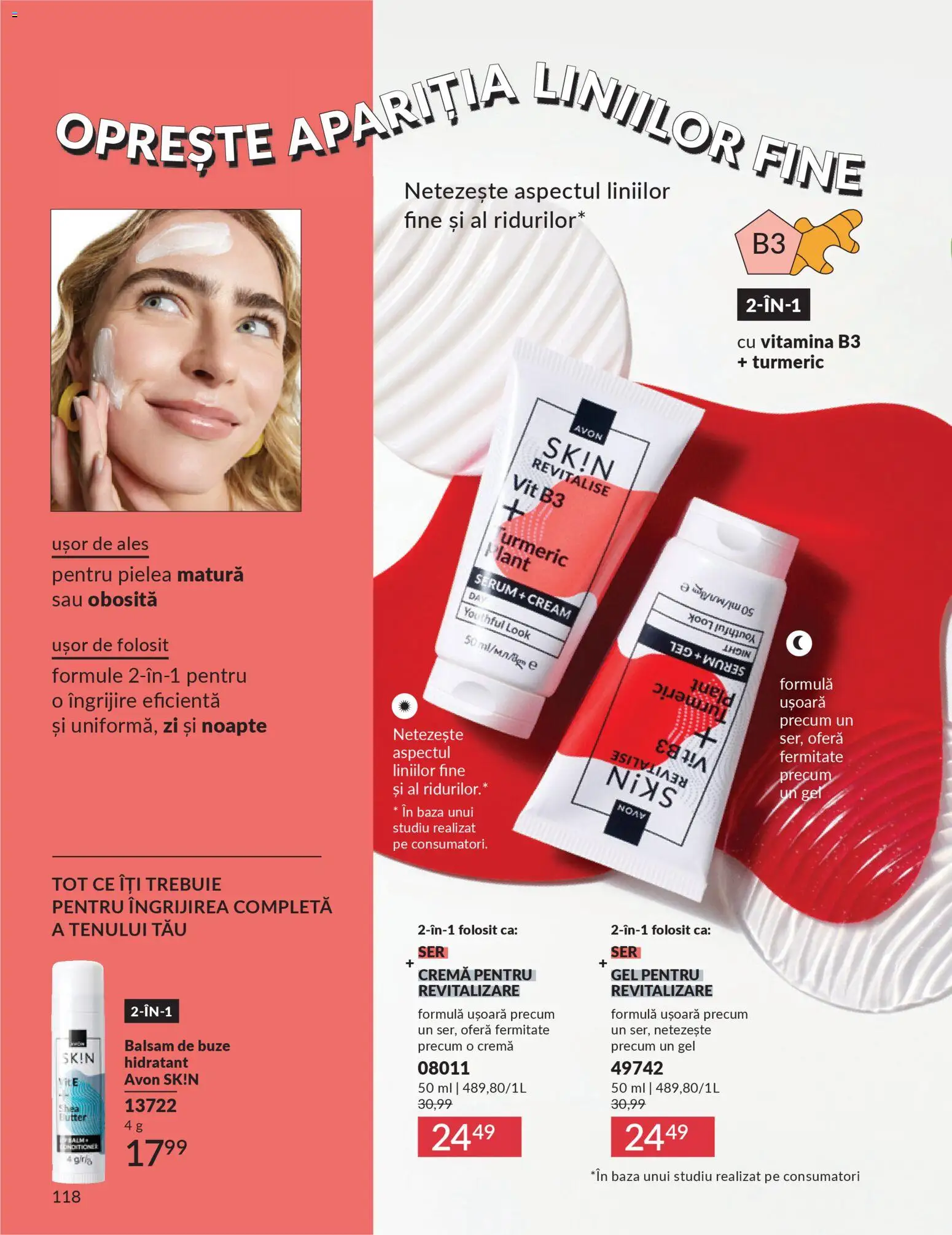 Noul catalog Avon – valabil de la 01.03.2026 | Pagină: 120 | Produse: Serum, Mătură, Balsam, Cremă