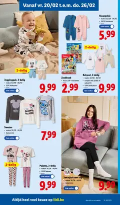 Sweater, maten 36/38 - 44/46, katoenmix - Voorbeeld van een folder van Lidl, geldig van 18.02.2026 | Pagina: 35 | Producten: Sweater