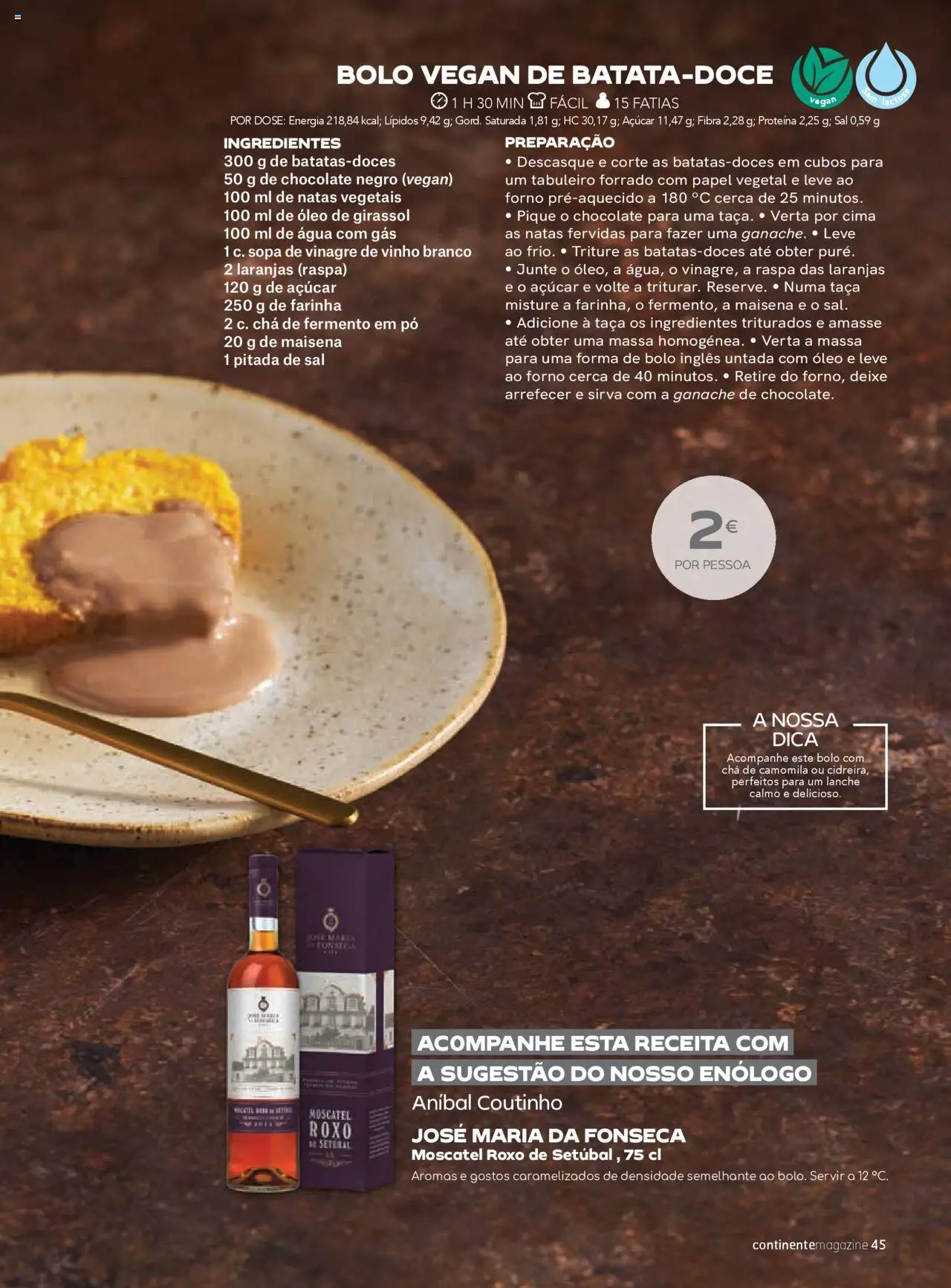 Continente - Magazine │ válido de 01.10.2025 | Página: 13 | Produtos: Vinagre, Bolo, Chá, Proteina