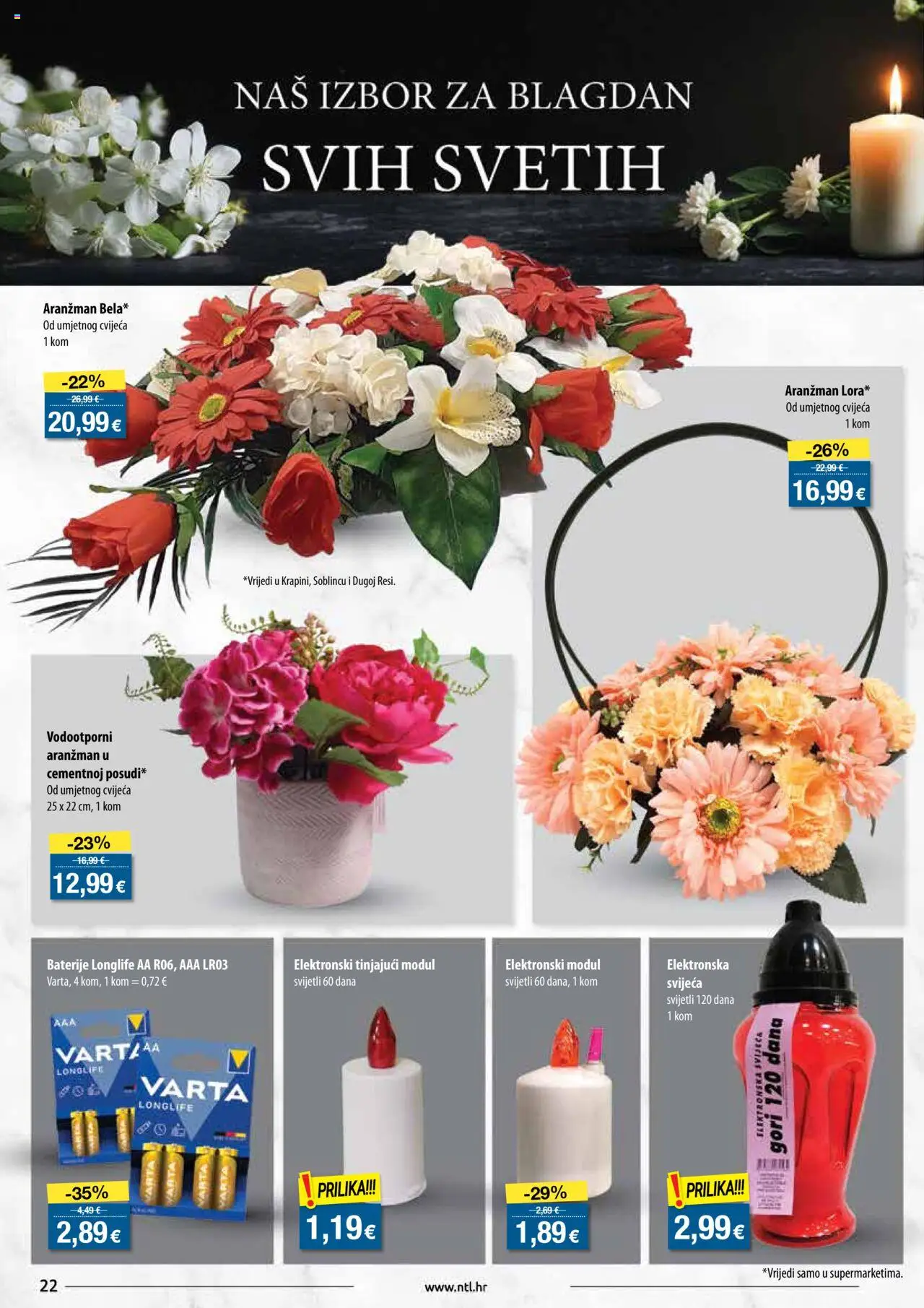 NTL katalog | vrijedi od 08.10.2025 | Stranica: 22 | Proizvodi: Baterije