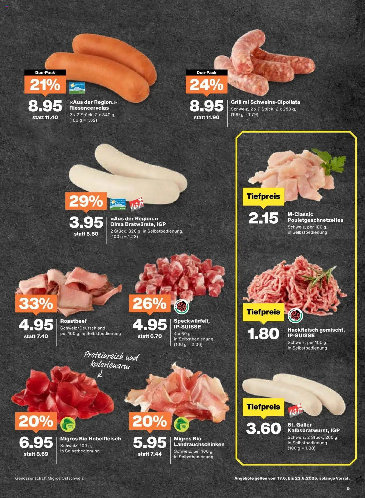 Migros Aktionen ab 17.06.2025 | Seite: 5 | Produkte: Tabasco Sauce, Grill
