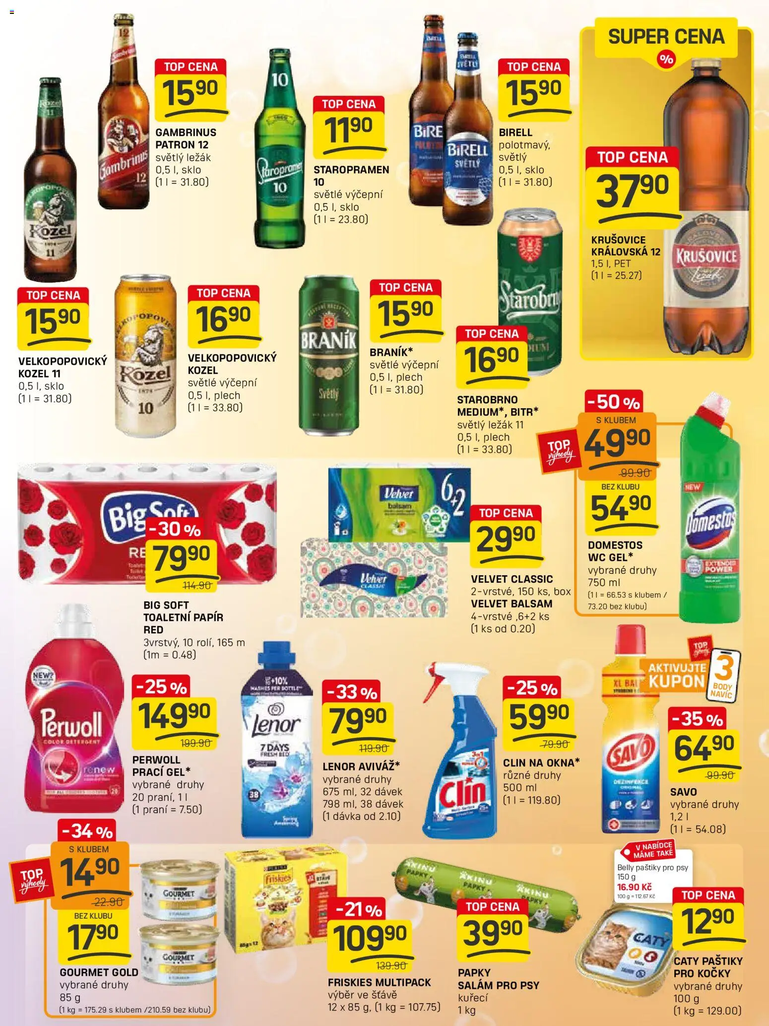 Flop leták - FlopTop od 07.01.2026 | Strana: 15 | Produkty: Starobrno, Lenor, Gourmet, Box