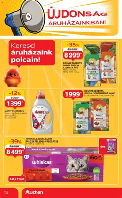 Auchan akciós ujság - amely érvényes a következő dátumtól: 14.08.2025 | Oldal: 12