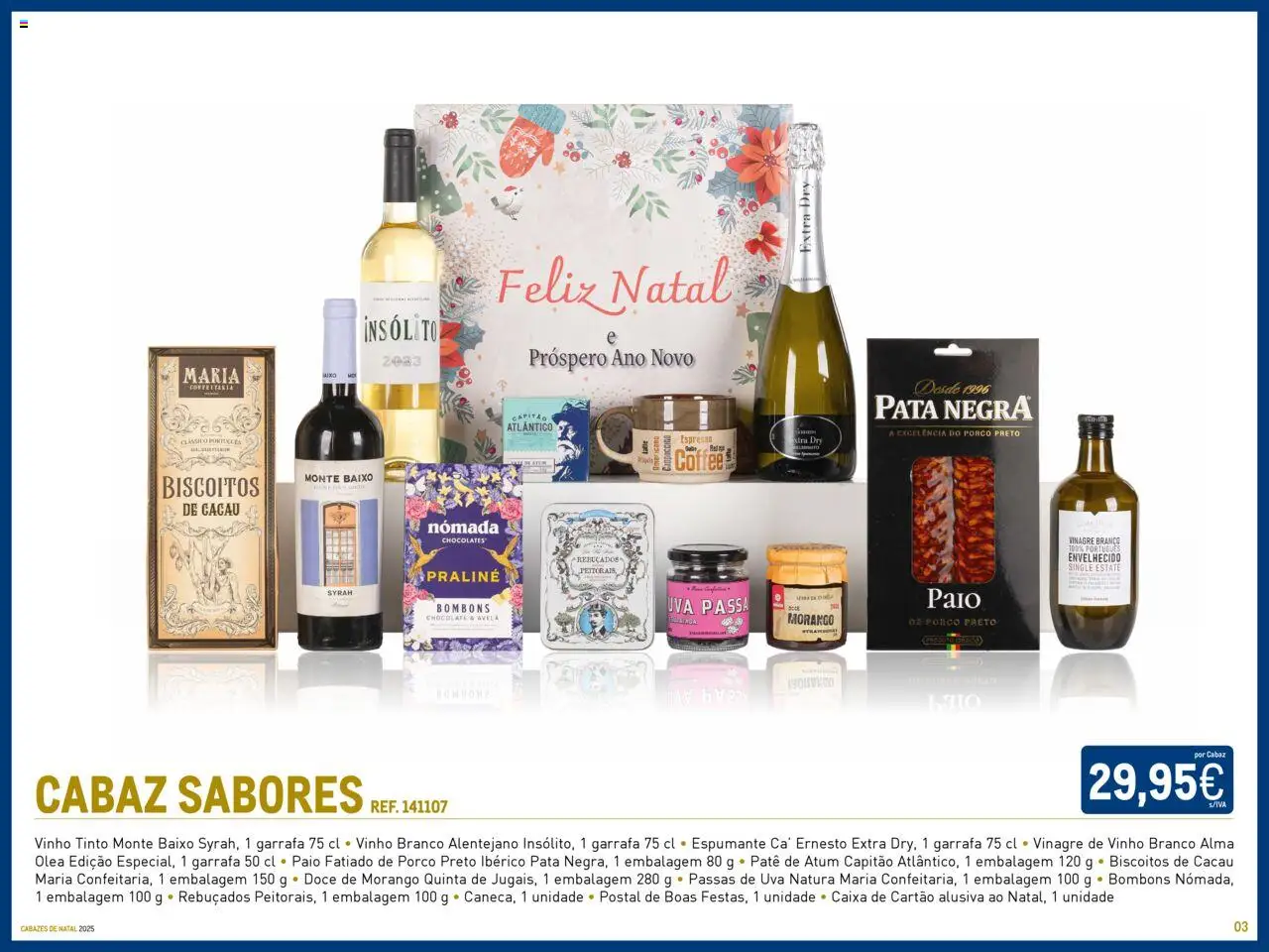Makro Cabazes de Natal 2025 │ válido de 14.10.2025 | Página: 3 | Produtos: Chocolates, Rebuçados, Caixa, Chocolate