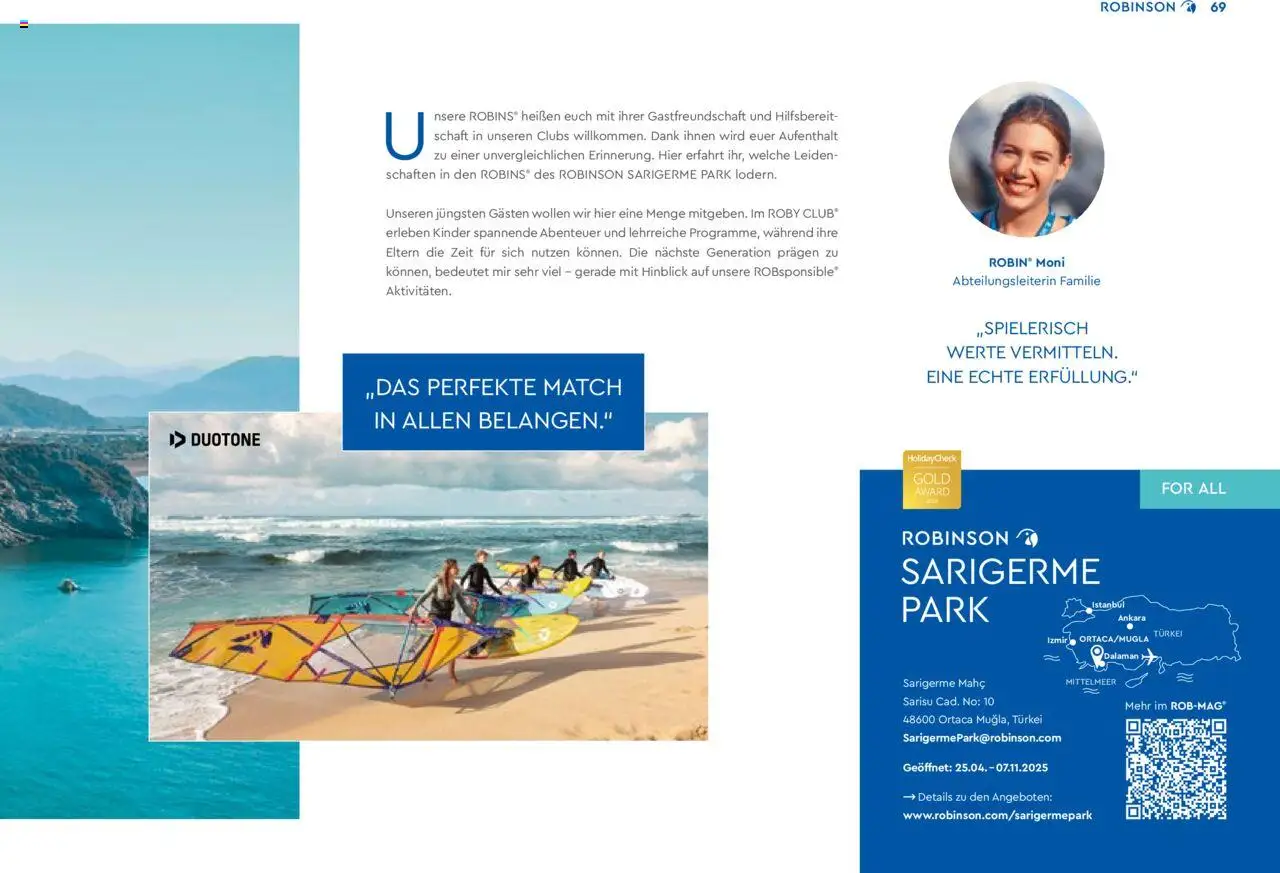 TUI Robinson 2024/25 - Unsere Clubs & Storys - gültig ab dem 04.11.2024 | Seite: 69