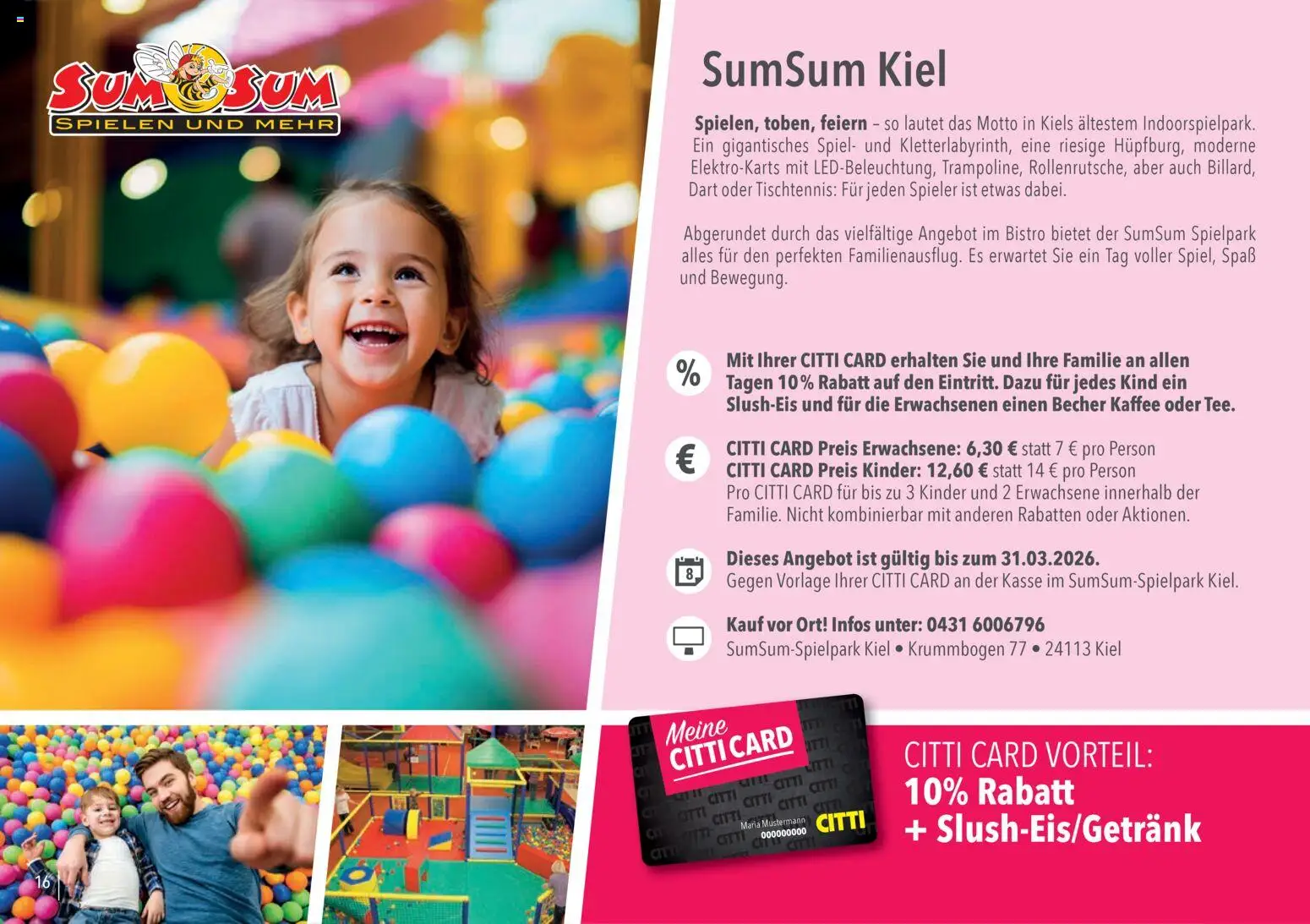 CITTI Markt - Vorteilsheft – gültig ab 01.01.2026 | Seite: 16 | Produkte: Spiel, Kaffee