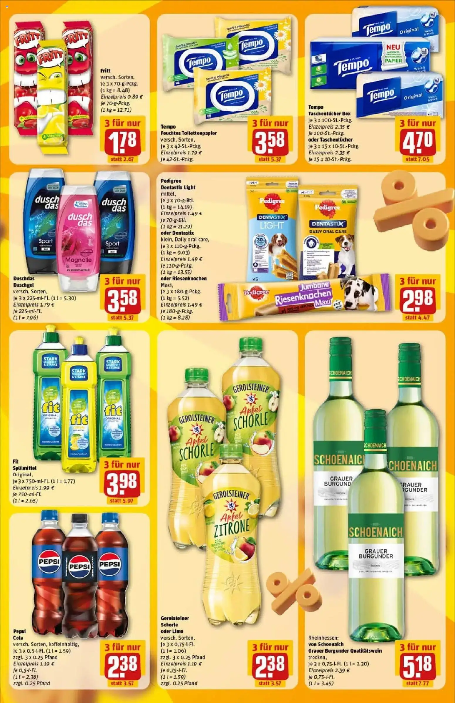 Rewe prospekt Übach / Palenberg	 – gültig ab 26.01.2026 | Seite: 5 | Produkte: Zitrone, Pedigree, Pepsi, Feuchtes Toilettenpapier