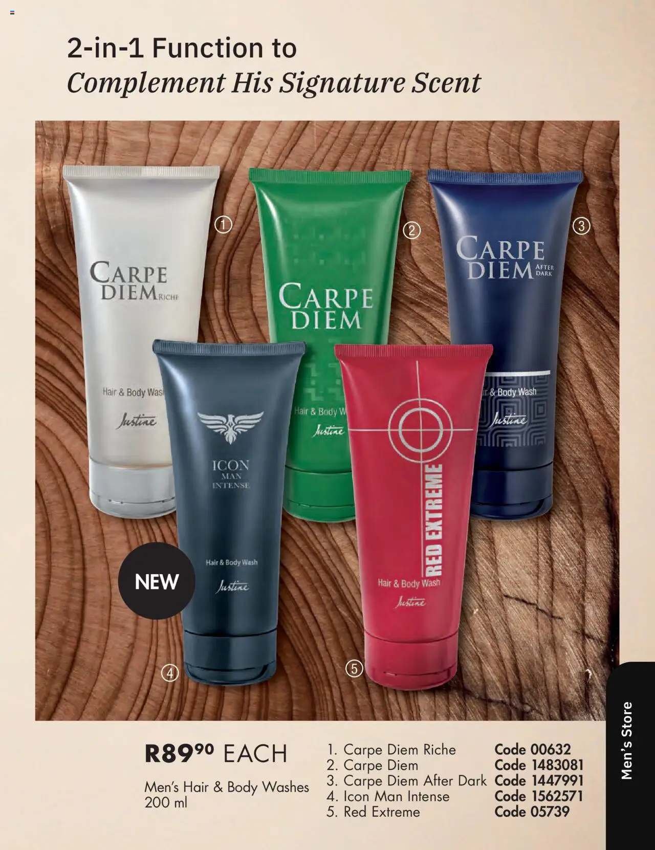New Justine catalogue – valid from 01.10.2025 | Page: 61 | Products: Body wash