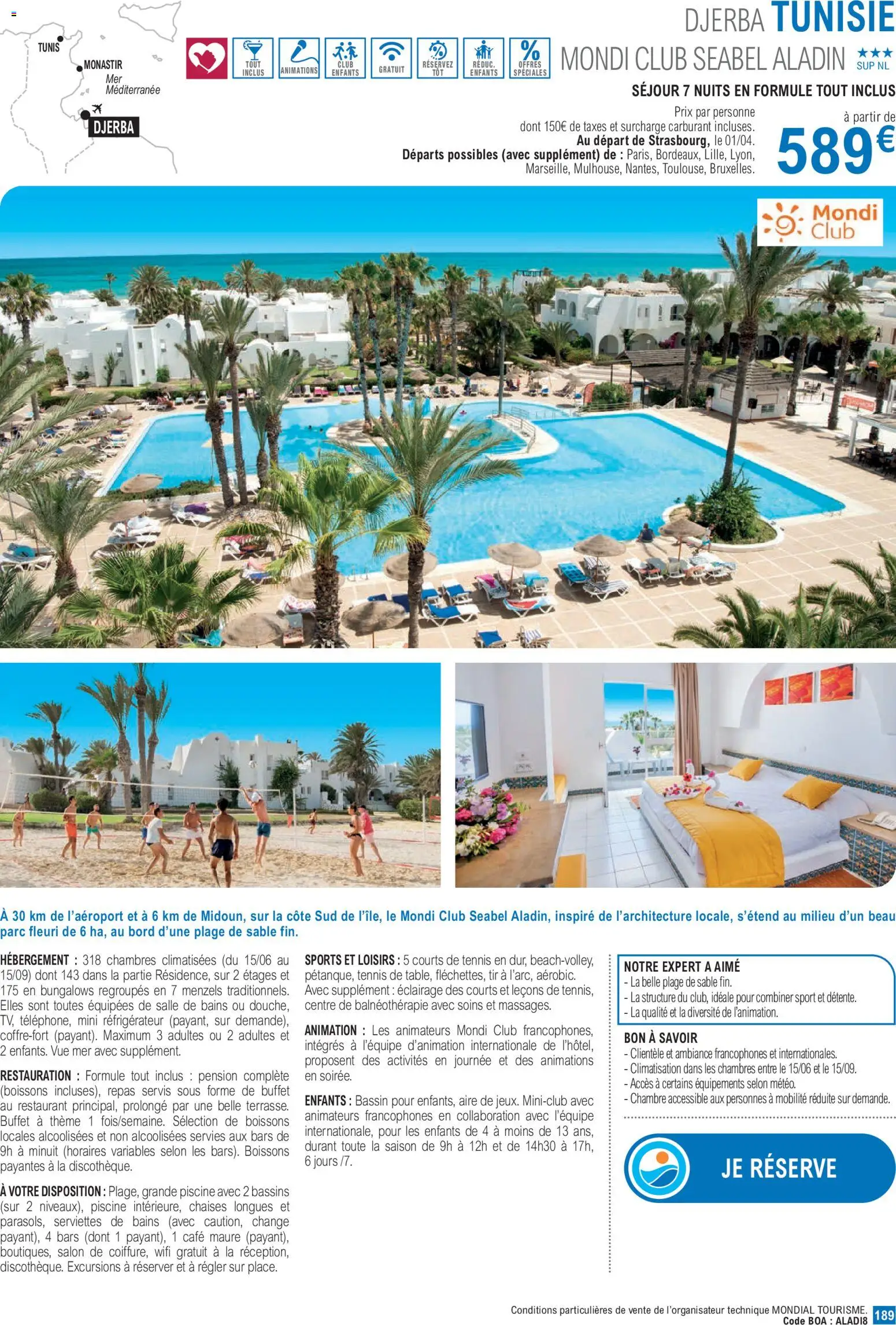 {H1} | Page: 189 | Produits: Réfrigérateur, Climatisation, Buffet, Café