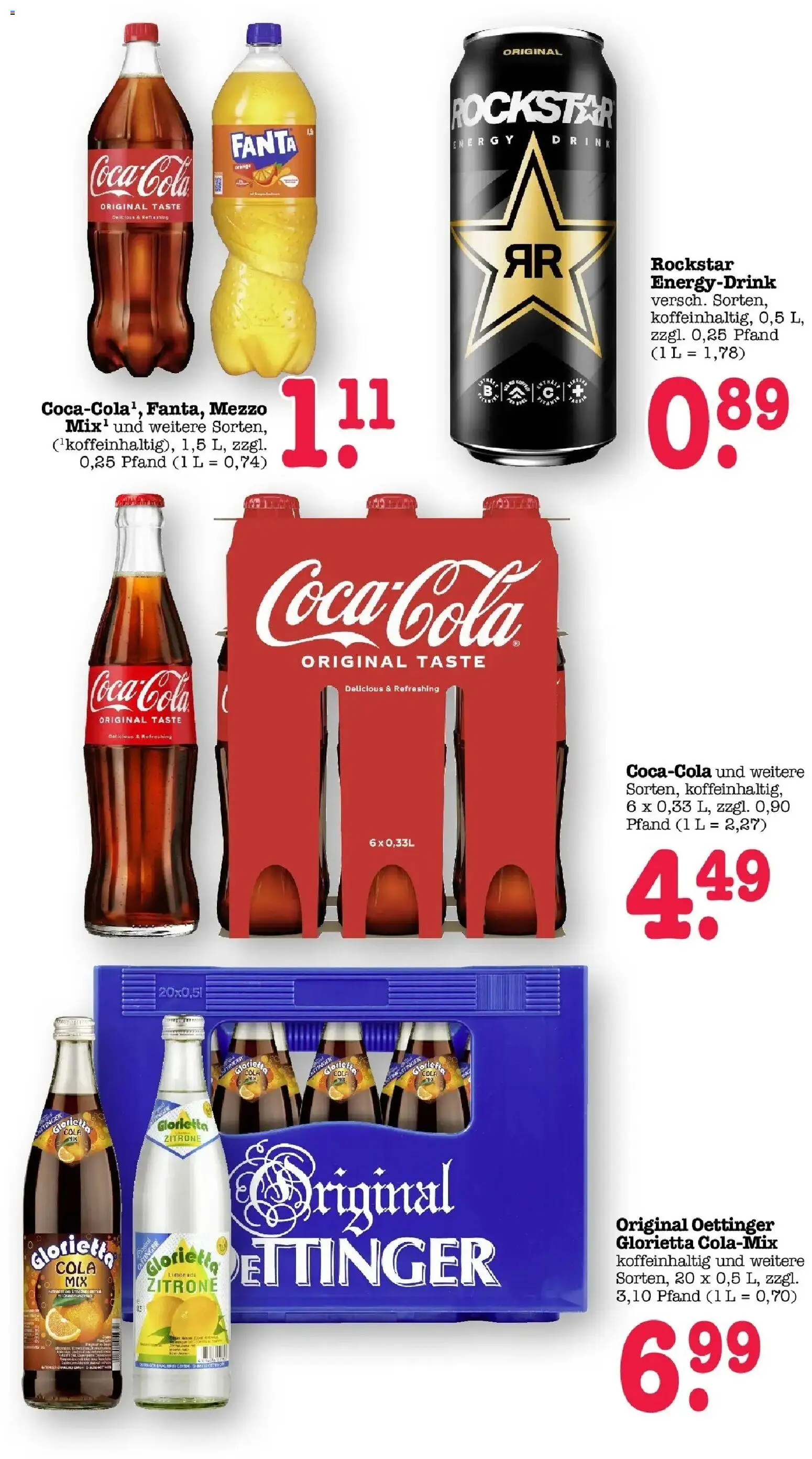 E center Prospekt Mainz-Weisenau	 – gültig ab 12.04.2026 | Seite: 42 | Produkte: Cola, Energy, Rockstar, Zitrone