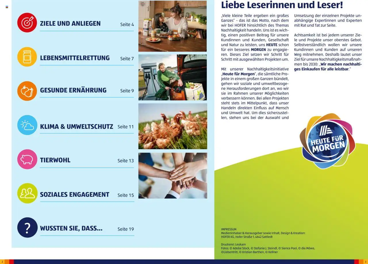 Hofer Reisen Heute für Morgen-Magazin gültig ab 05.09.2025 | Seite: 2