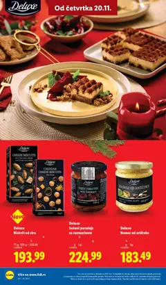 Deluxe Sušeni paradajz sa ruzmarinom, Dried Tomatoes with Rosemary - pregled Lidl kataloga - važi od 20.11.2025 | Strana: 44