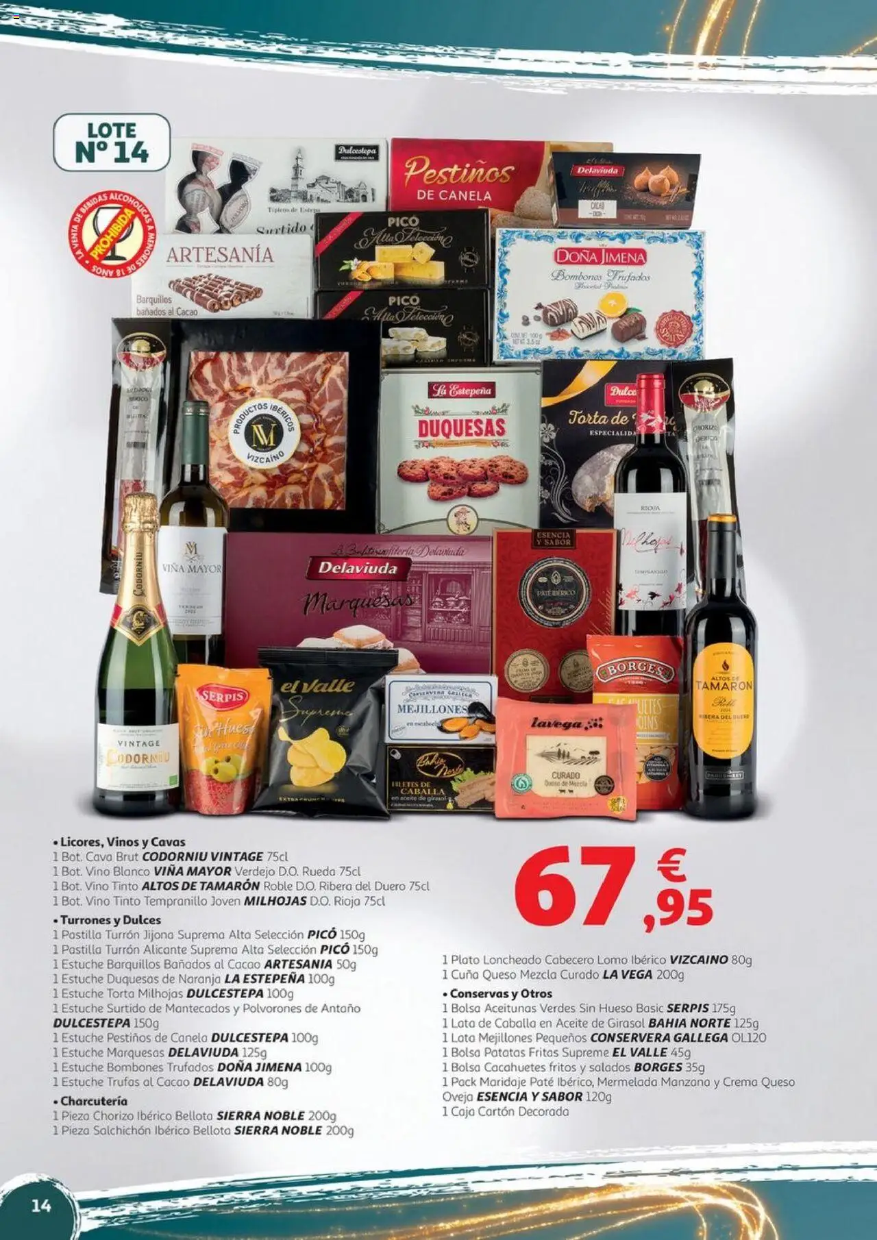 Alcampo - Alicante y Murcia │ válido desde el 06.11.2025 | Página: 14 | Productos: Queso, Manzana, Φρυγανιές σικάλεως, Loncheado