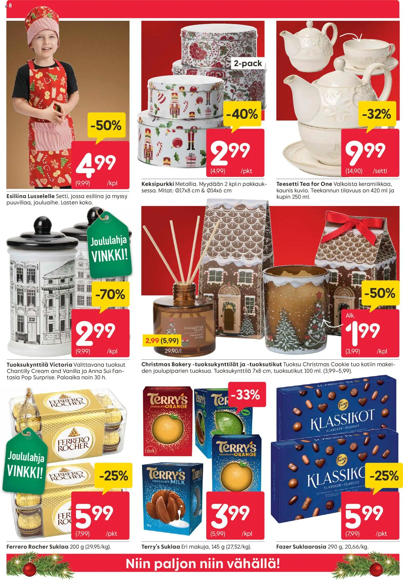 Rusta - Black Friday – voimassa 24.11.2025 alkaen | Sivu: 8 | Tuotteet: Tuoksu, Suklaa