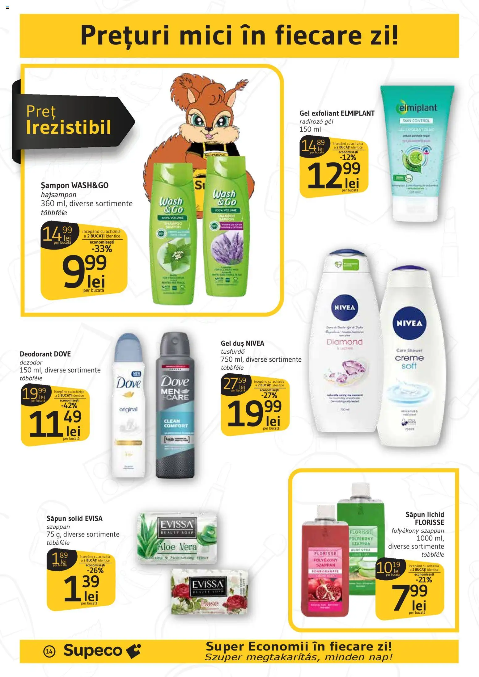 Noul catalog Supeco – valabil de la 27.11.2025 | Pagină: 14 | Produse: Exfoliant, Pomelo, Mici, Deodorant