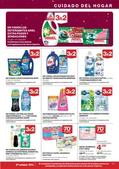 Vista previa Supercor folleto válido desde el 04.12.2025 | Página: 45 | Productos: Quitamanchas, Papel higienico, Té