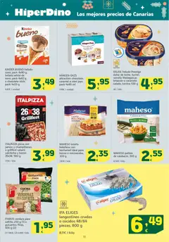 Vista previa HiperDino folleto válido desde el 25.11.2025 | Página: 11 | Productos: Helado, Horno, Cocina, Langostino