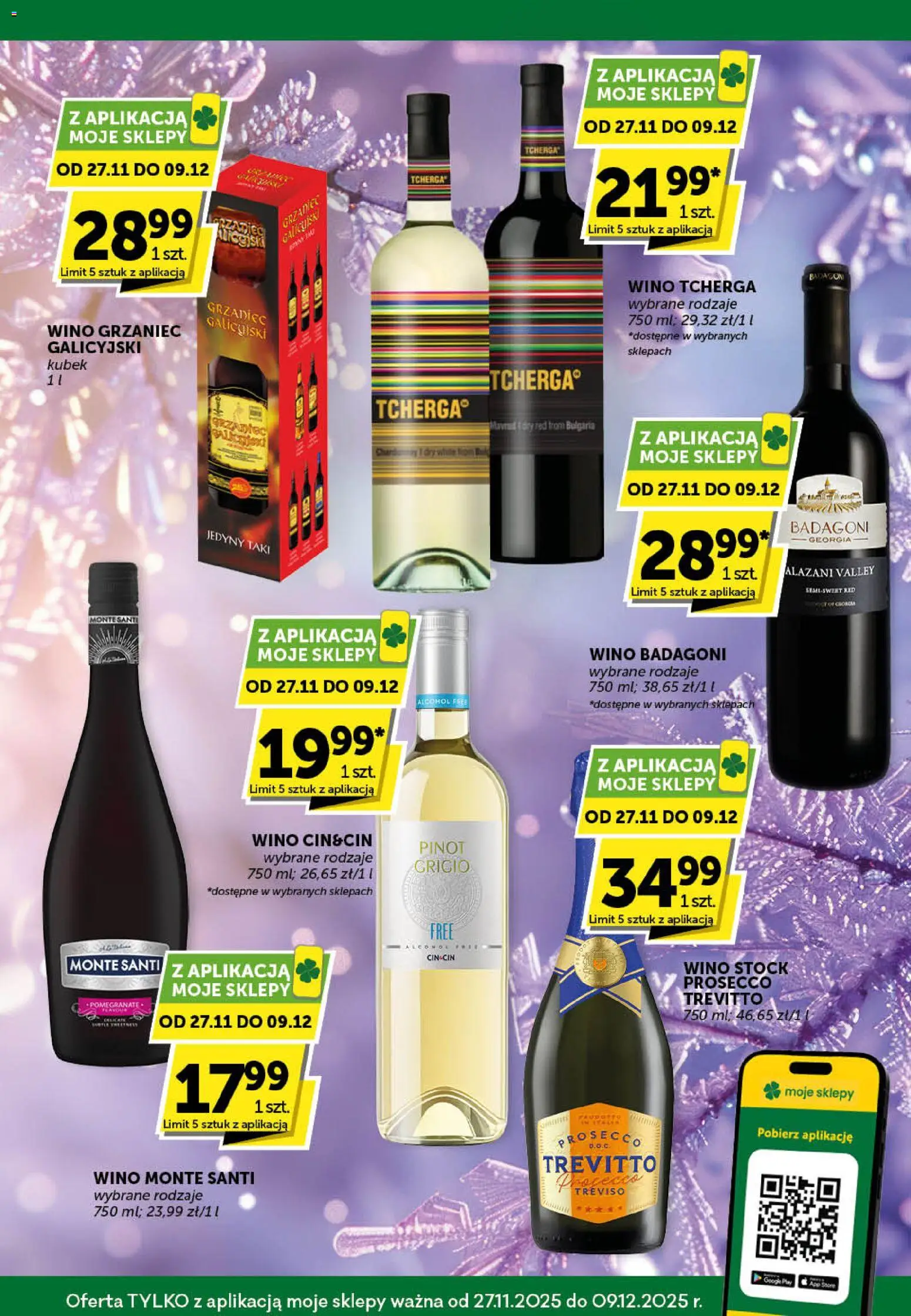Groszek Gazetka - Katalog alkoholowy od 27.11.2025 | Strona: 3 | Produkty: Alazani Valley, Wino Monte, Monte Santi, Wino
