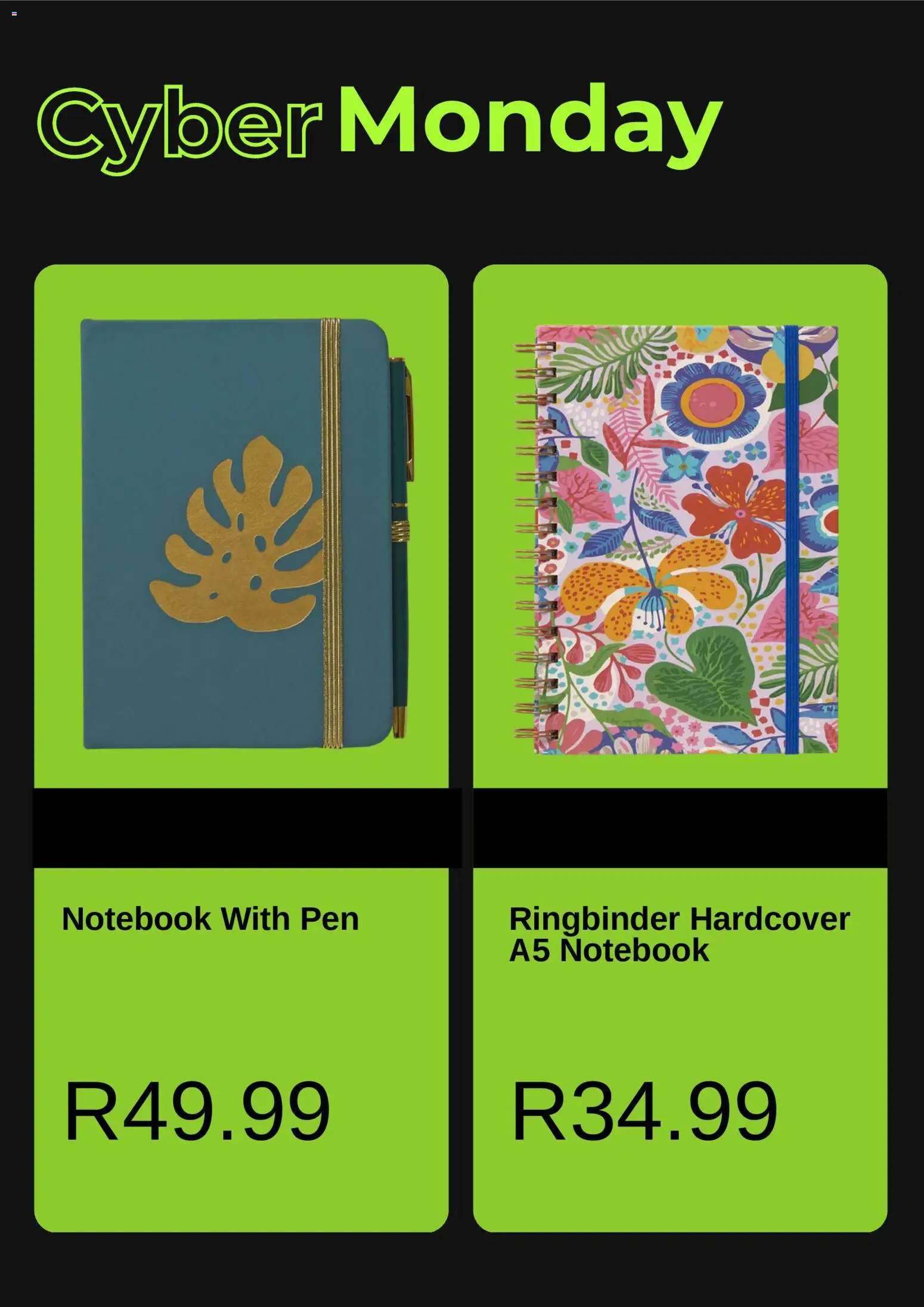 New PEP Stores catalogue – valid from 01.12.2025 | Page: 6 | Products: Notebook, Pen