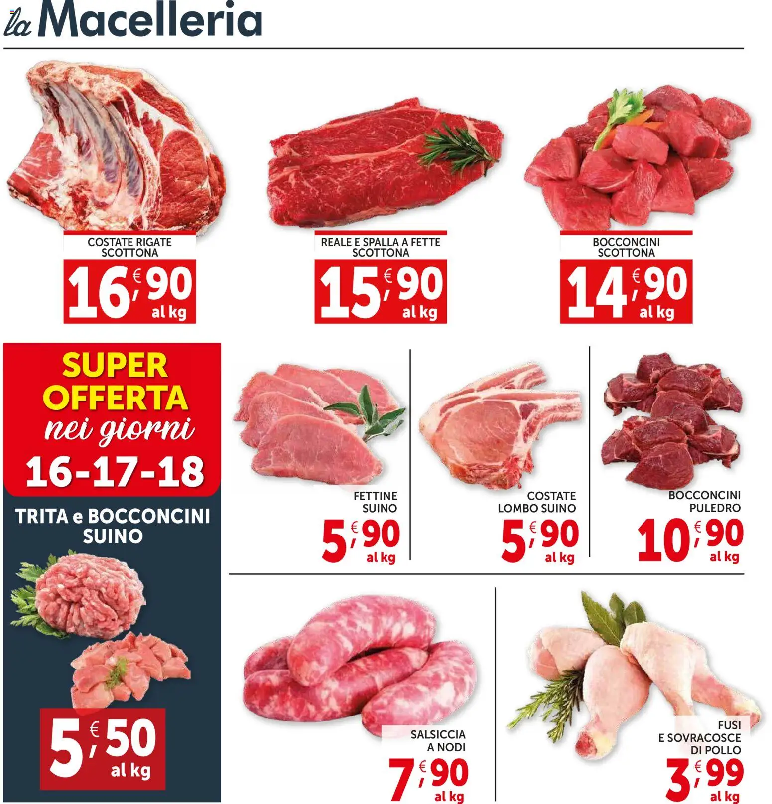 Volantino Decò del 12.03.2026 | Pagina: 4 | Prodotti: Pollo, Suino, Salsiccia