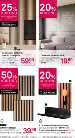 KARWEI folder - Voorbeeld van een folder van KARWEI, geldig van 23.03.2026 | Pagina: 20 | Producten: Hanger, Plank, Tape