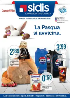 Anteprima del volantino Sidis volantino valido a partire dal 09.03.2026