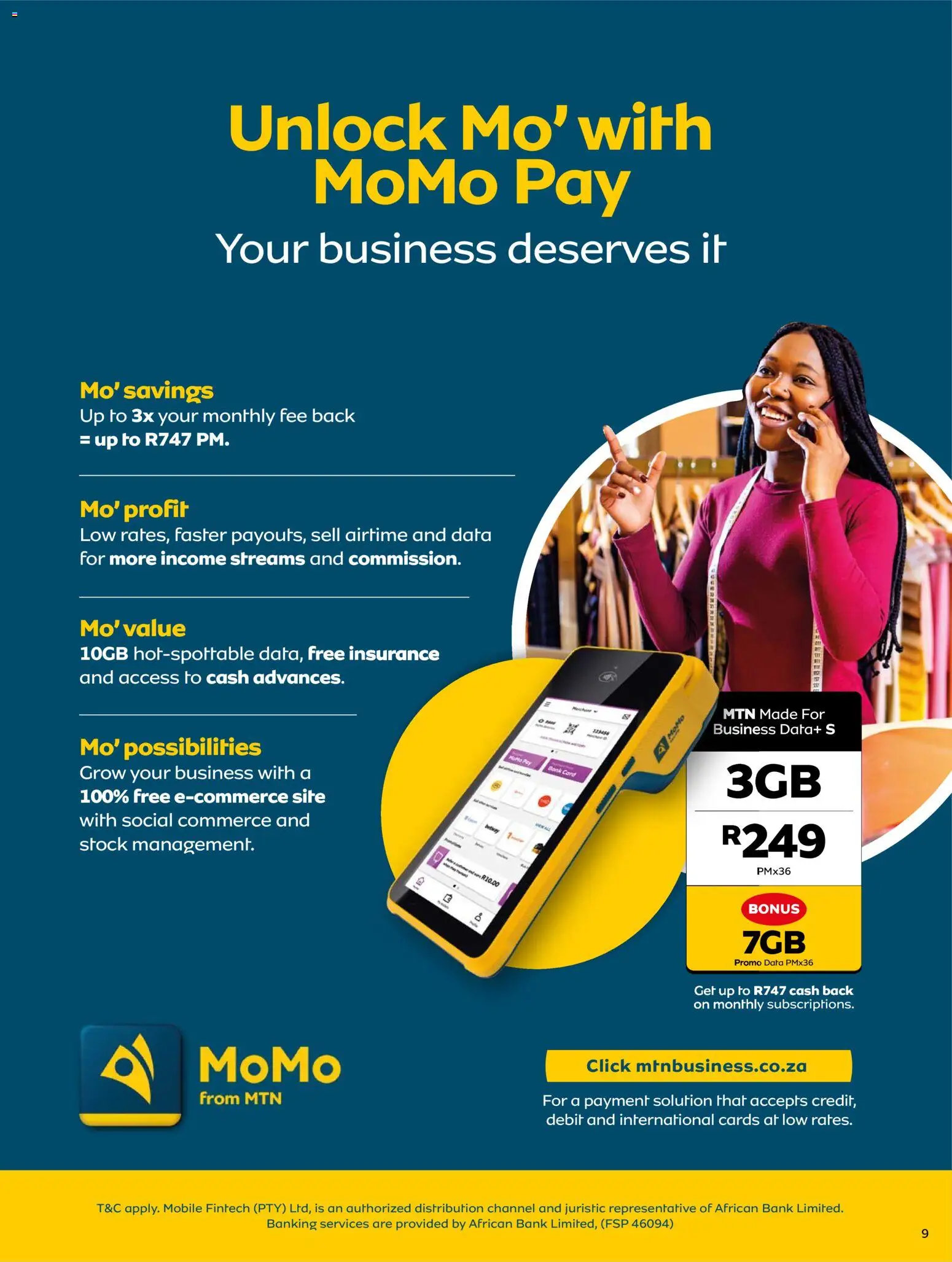 New MTN catalogue – valid from 01.02.2026 | Page: 9 | Products: Data, Stock