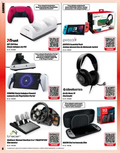 Pogląd oferty "Media Markt promocje" - ważna od 01.12.2025 | Strona: 8 | Produkty: Słuchawki, Ładowarka, Playstation