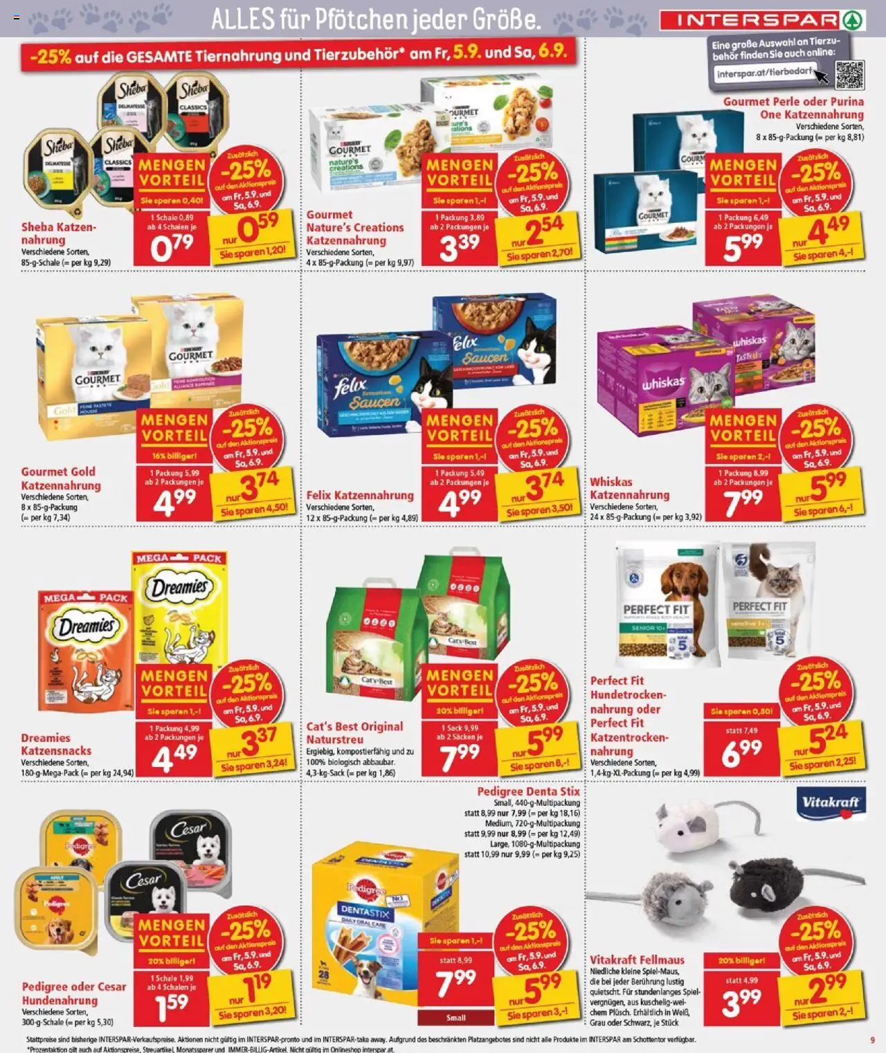Interspar Flugblatt - Burgenland Nord gültig ab 04.09.2025 | Seite: 9 | Produkte: Spiel