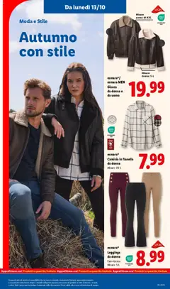 Anteprima del volantino esmara®/ esmara MEN Giacca da donna o da uomo, Giacca da donna o da uomo valido a partire dal 13.10.2025 | Pagina: 41 | Prodotti: Camicia, Giacca, Leggings